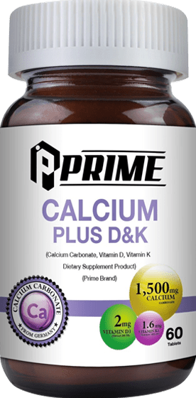 PRIME แคลเซียม พลัส ดี&เค